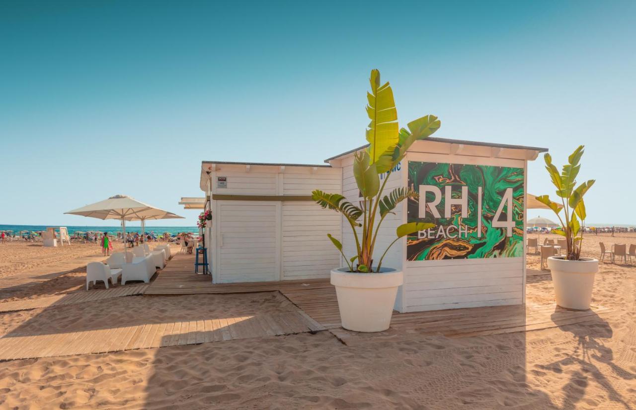 Hotel Rh Gijon & Spa ガンディア エクステリア 写真