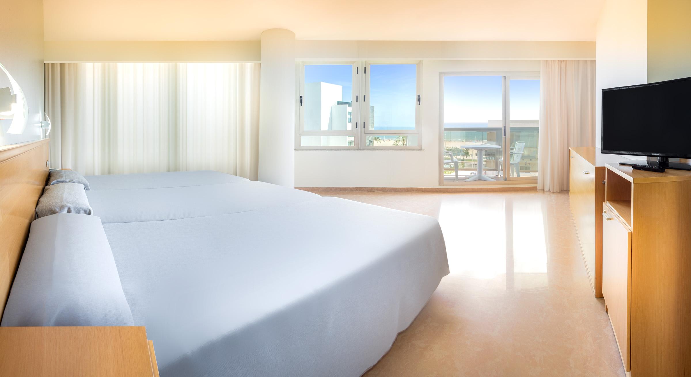 Hotel Rh Gijon & Spa ガンディア エクステリア 写真