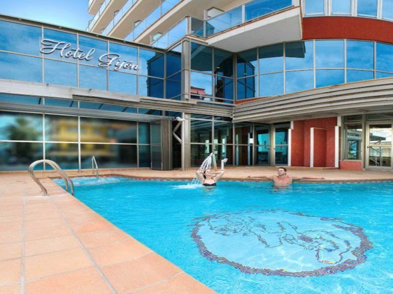 Hotel Rh Gijon & Spa ガンディア エクステリア 写真